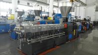 Twin Screw Reprocessed Plastic Granules Machine , Plastic Recycling Equipment