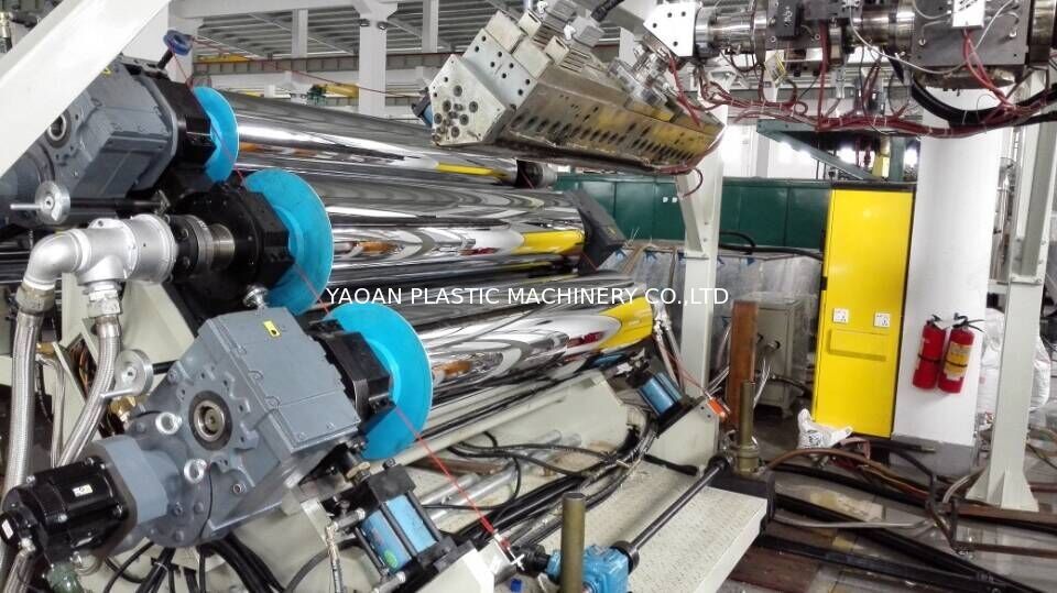 CE Certificated PET Roof Tile Making Machine , PET Roof Tile Manufacturing Machine