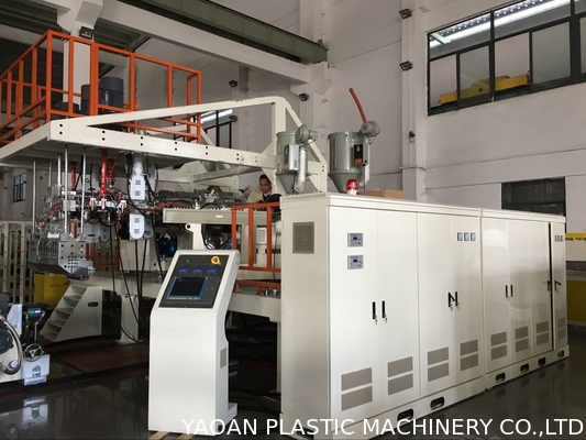 การออกแบบใหม่สามชั้น PC ABS Co-Extrusion เครื่องรีดกระเป๋าแผ่นสำหรับการทำกระเป๋าเดินทาง