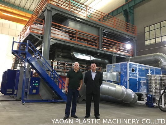 AF-3200mm PP สปันบอนเครื่องทำผ้านอนวูฟเวนสายการผลิตผ้านอนวูฟเวน S SS SMS