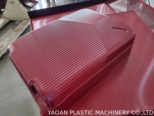 เครื่องรีดแผ่นกระเป๋าเดินทาง PC 4 ชั้นสำหรับผลิตกระเป๋าแข็ง